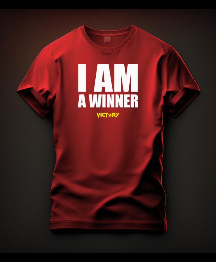 I AM A WINNER (Red)